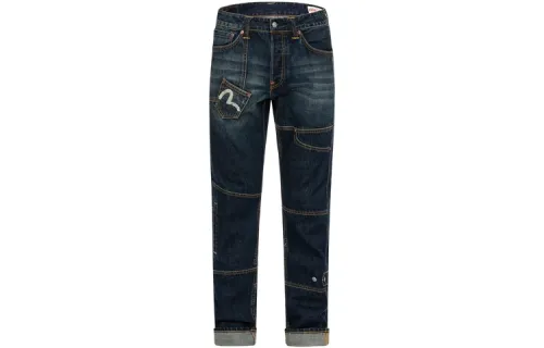 EVISU Jeans Men's Denim Blue Moderate Straight Fit Pants