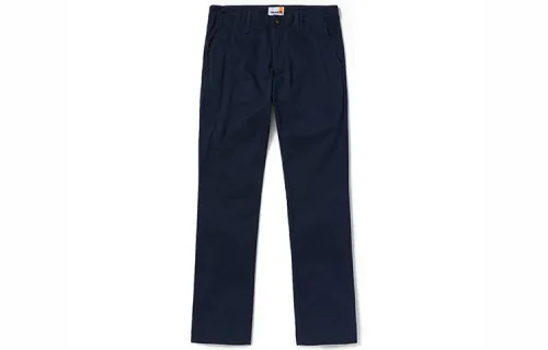 Timberland Casual Pants Men's Dark Sapphire Blue Moderate Straight Fit Pants