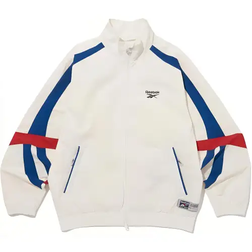 Reebok Legend Warm Up Trench Coat Unisex Gray White