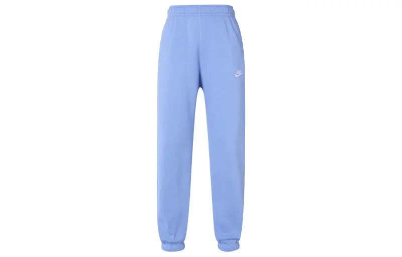 Nike Knitted Sweatpants Men's Polar Blue Moderate Cuffed Pants