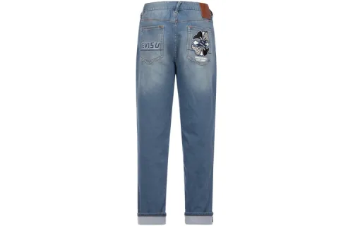 EVISU Jeans Men's Denim Blue Moderate Other