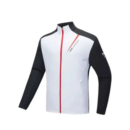 Anta Sports Life Collection Jackets & Coats Men's Pure White/Basic Black