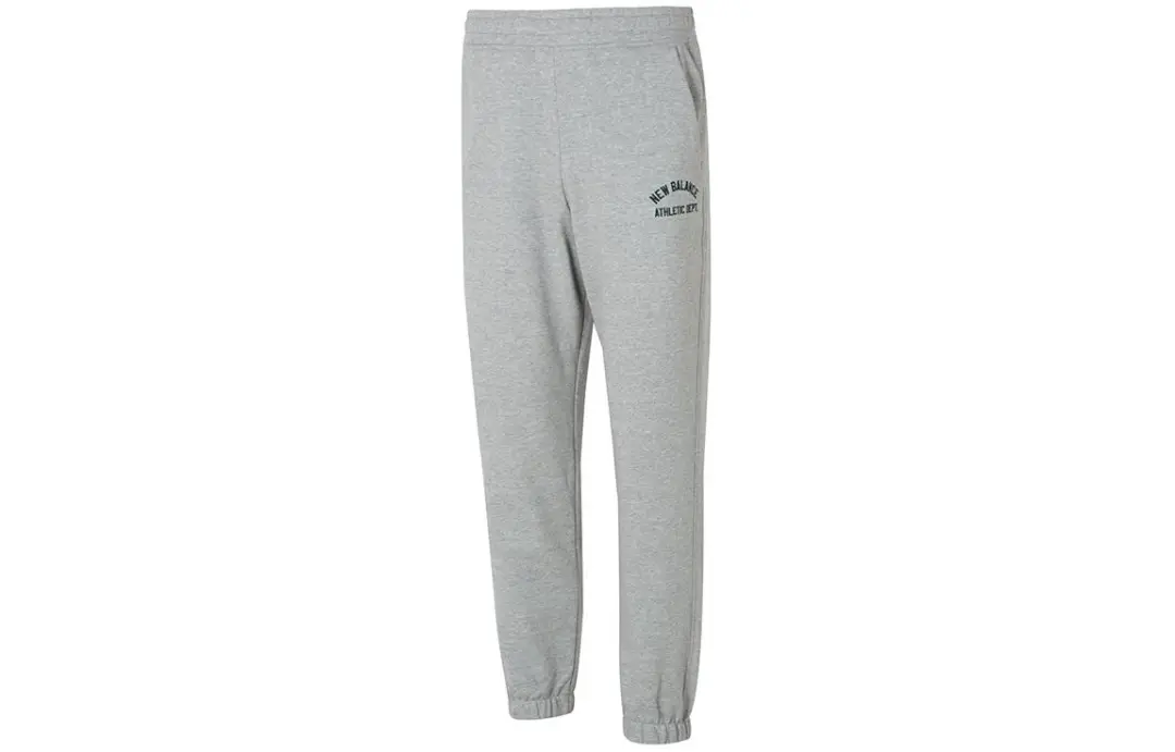 New Balance Knitted Sweatpants Men's Gray