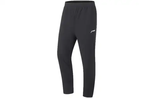 Li Ning Fitness Series Knitted Sweatpants Men's Black