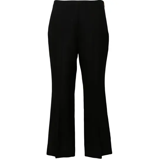 GUCCI Pleat Front Cropped Trousers