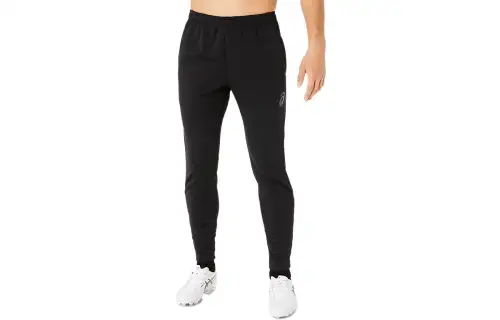 ASICS Knitted Sweatpants Men's Black Moderate Cuffed Pants