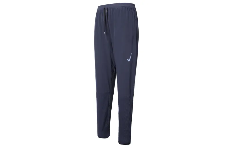 Nike Knitted Sweatpants Men's Midnight Marine Blue Moderate Cuffed Pants