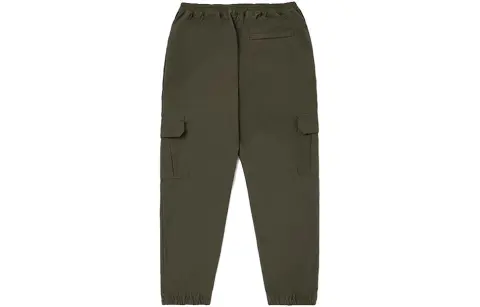 Vans Knitted Sweatpants Men's Green Moderate Wide Leg Pants