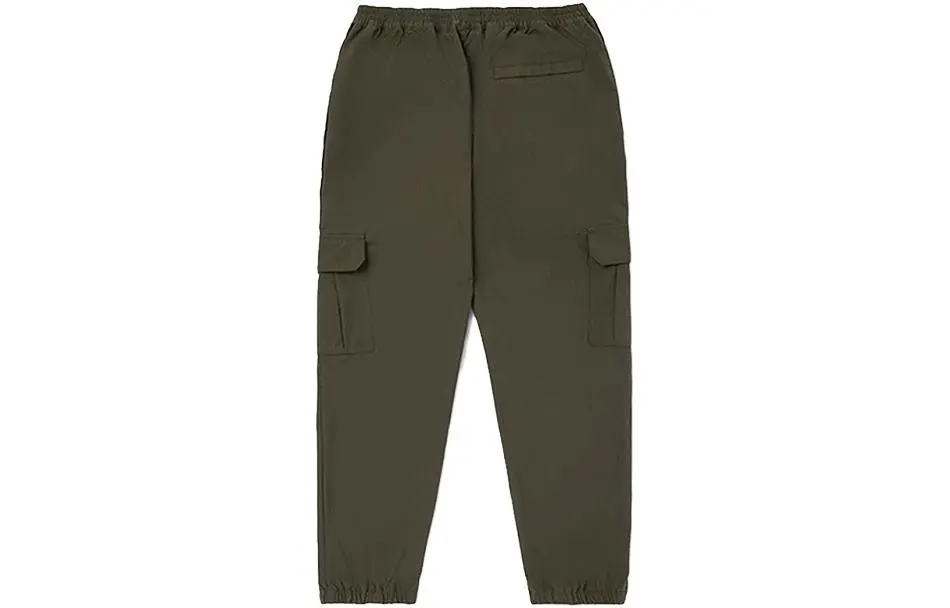 Vans Knitted Sweatpants Men's Green Moderate Wide Leg Pants