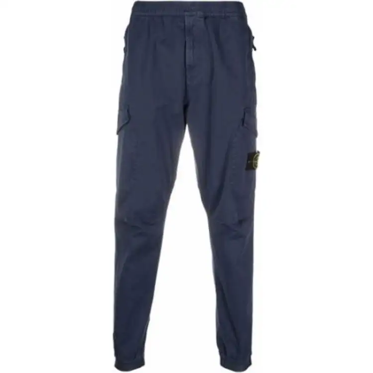 STONE ISLAND Cargo Pants Men's Marine Blue