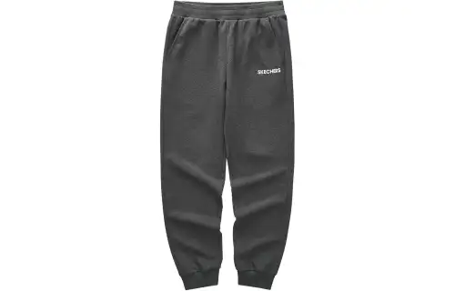 Skechers Knitted Sweatpants Men's Dark Heather Gray