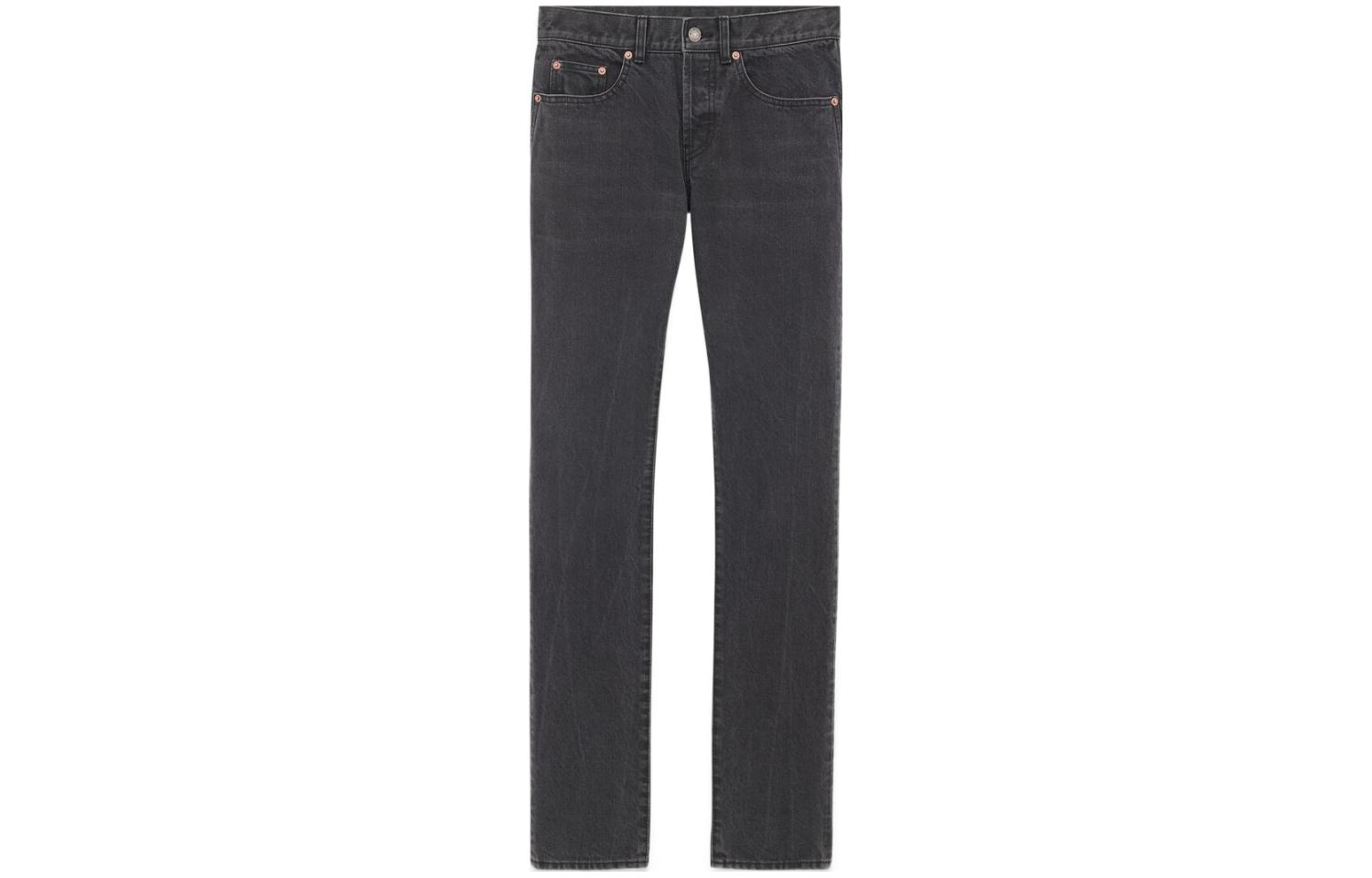 Мужские штаны SAINT LAURENT Jeans (серые)