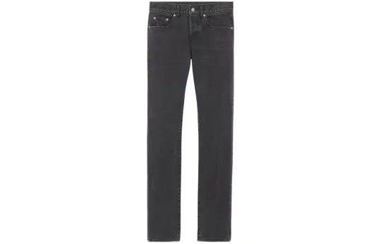SAINT LAURENT Button Detailed Slim Fit Jeans