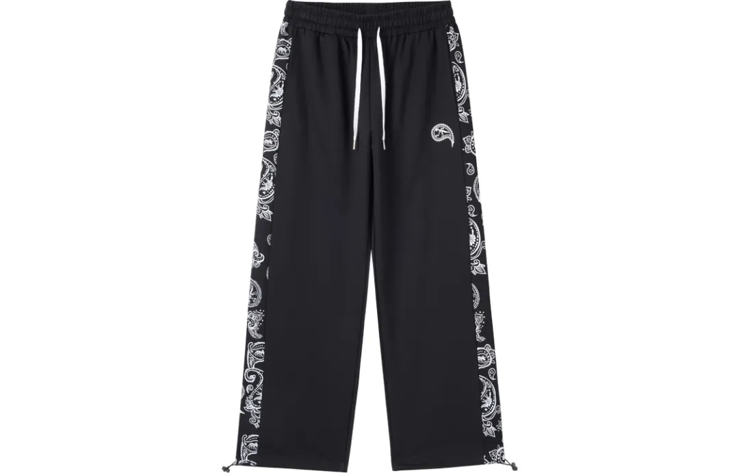 33TH Casual Pants Unisex Moderate Wide Leg Pants