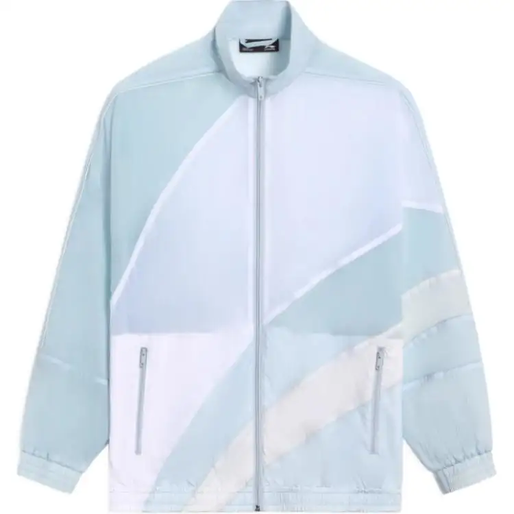 Li Ning Sports Life Collection Trench Coat Men's Mist Blue