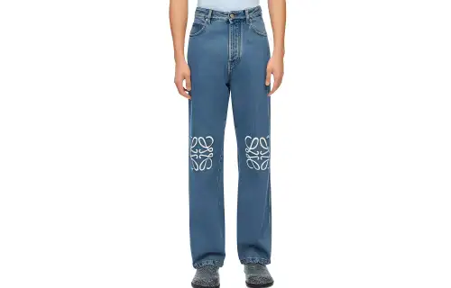 LOEWE Jeans Men's Blue Moderate Other