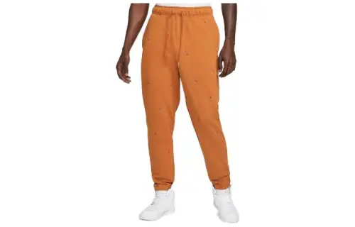 Jordan Knitted Sweatpants Men's Yellow Moderate Sweatpants