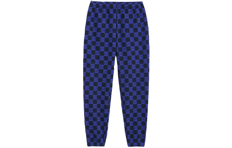Брюки GAP Checkerboard Logo (серые)