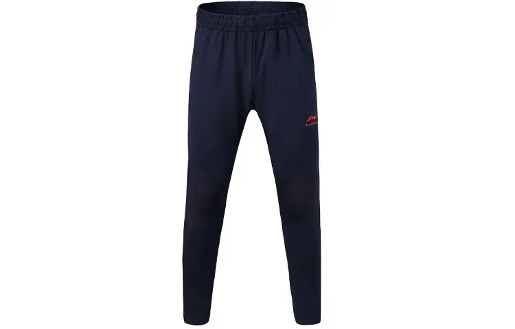 Li Ning Knitted Sweatpants Men's Ink Blue