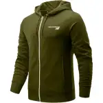 New Balance Jackets Men's Green Hooded Moderate Other