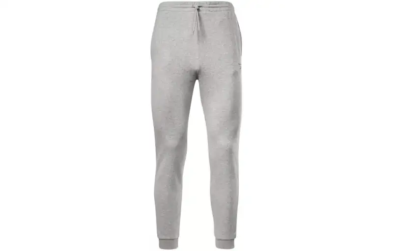 Reebok RI FT LEFT LEG JOGGER Knitted Sweatpants Men's Gray