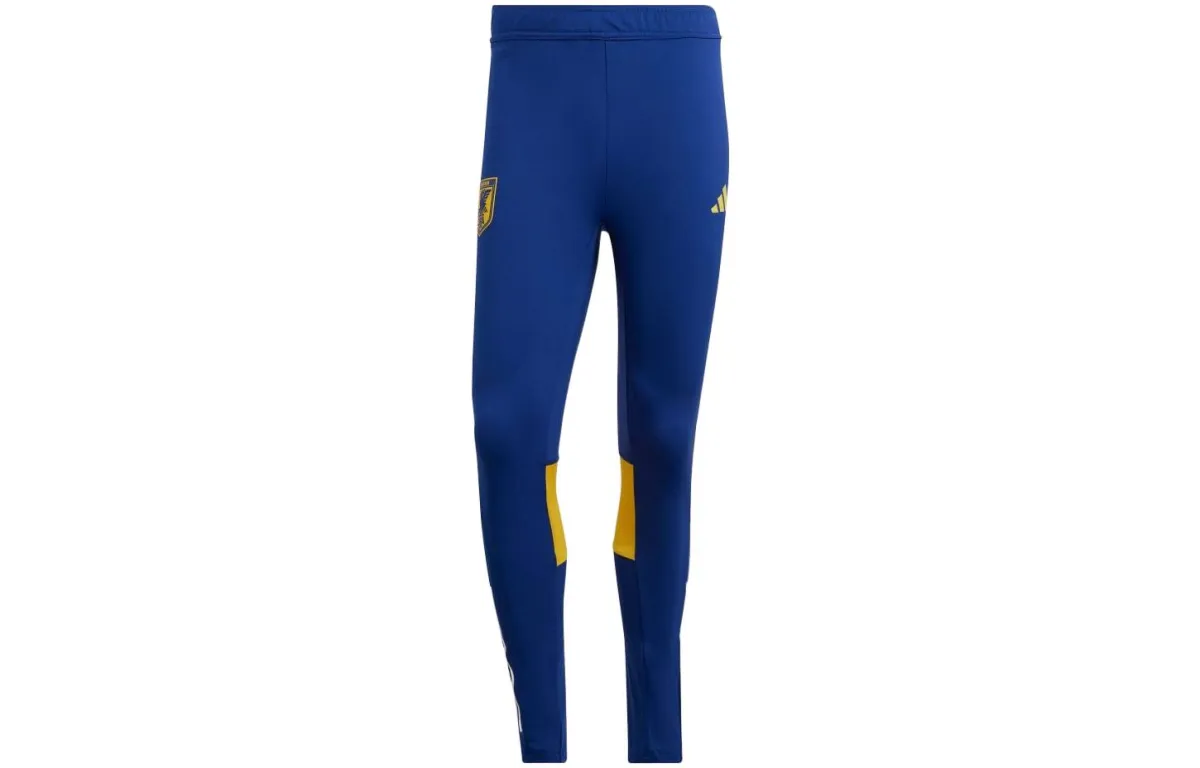 Adidas Vintage Knitted Sweatpants Japan Version Men's Blue