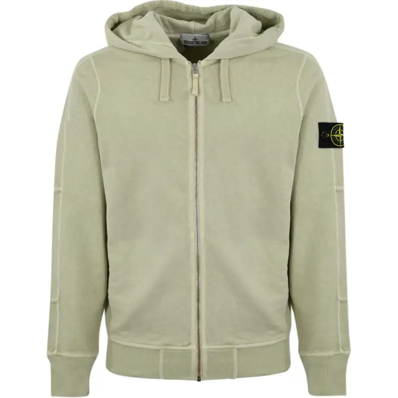STONE ISLAND Jackets & Coats Men's Light Green