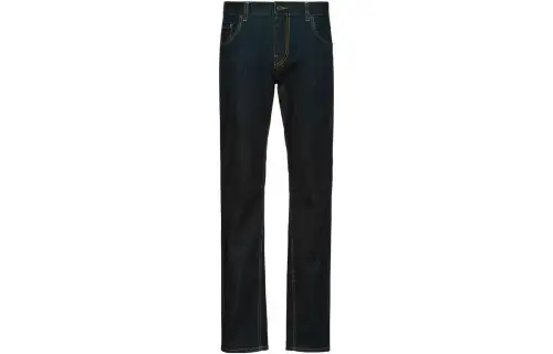 PRADA Jeans Men's Dark Blue Moderate Straight Fit Pants