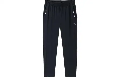 Anta Variety Training Collection Knitted Sweatpants Men's Black