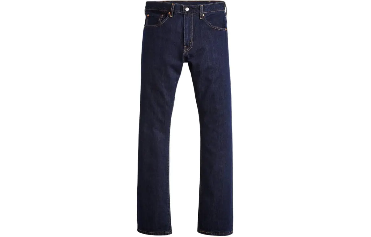 Levi's Jeans Men's Original Denim Blue Moderate Straight Fit Pants
