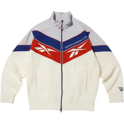 Reebok Trench Coat Men's Gray White