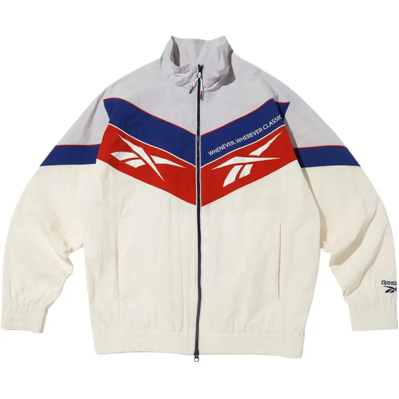 Reebok Trench Coat Men's Gray White