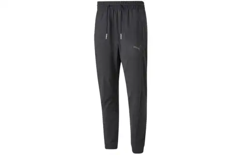PUMA Knitted Sweatpants Men's Black