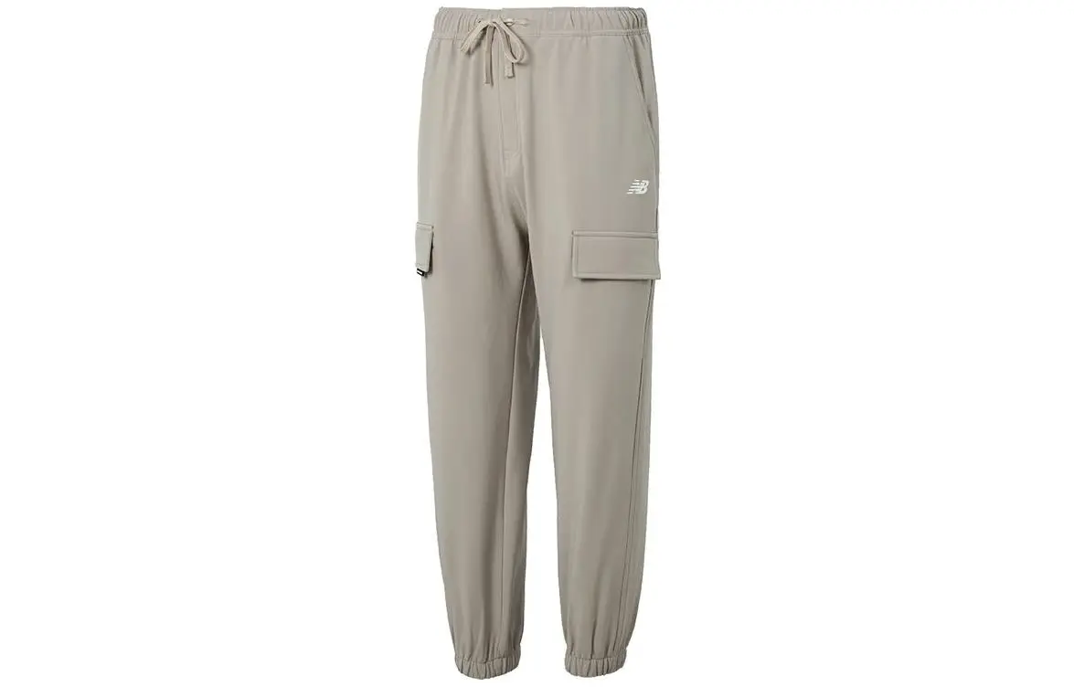 New Balance Knitted Sweatpants Men's Light Khaki Moderate