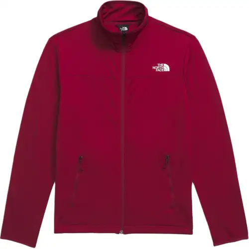 THE NORTH FACE Cedar Trail Grid Fleece Full Zip J Jacket Men's Burgundy