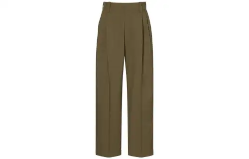 UNIQLO Casual Pants Unisex Dark Olive