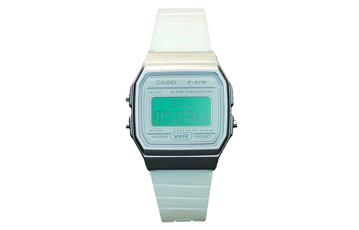 CASIO Custom Collection Quartz Movement Resin Strap Watch Women's Watch White Dial