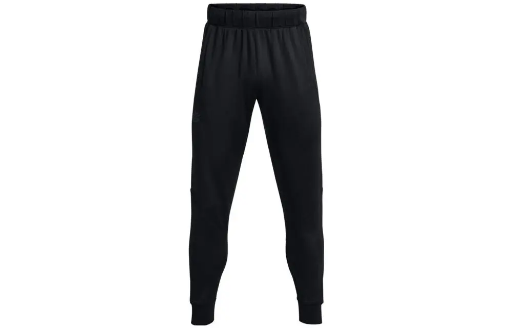 Under Armour Curry Playable Knitted Sweatpants Men's Black Moderate Cuffed Pants