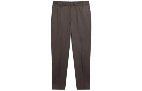 Golden Goose Knitted Sweatpants Men's Iron Gray Moderate Straight Fit Pants