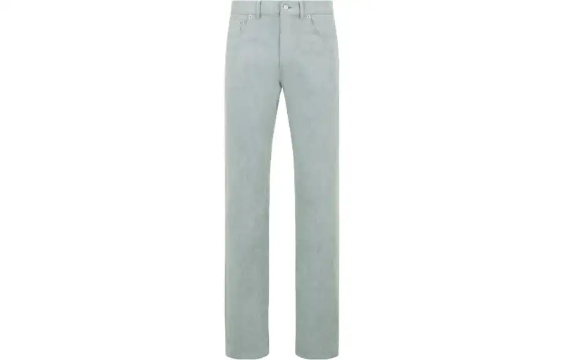 DIOR Jeans Men's Blue Moderate Straight Fit Pants