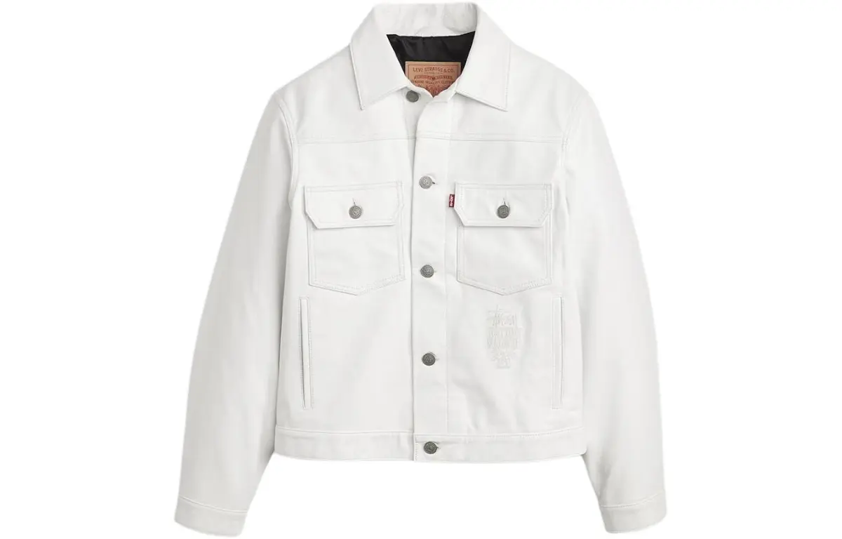 Stussy Levi´s Long-Sleeved Leather Jacket