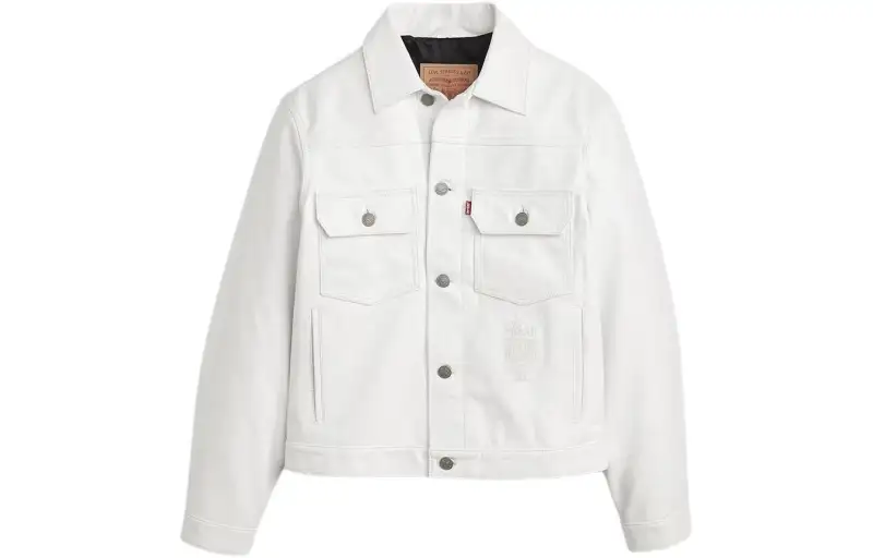 Stussy Levi´s Long-Sleeved Leather Jacket