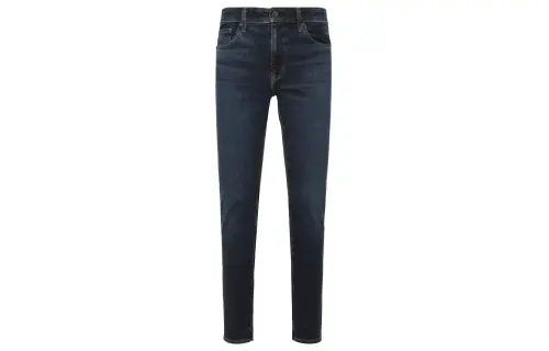 UNIQLO Jeans Unisex Sea Blue Moderate Straight Fit Pants