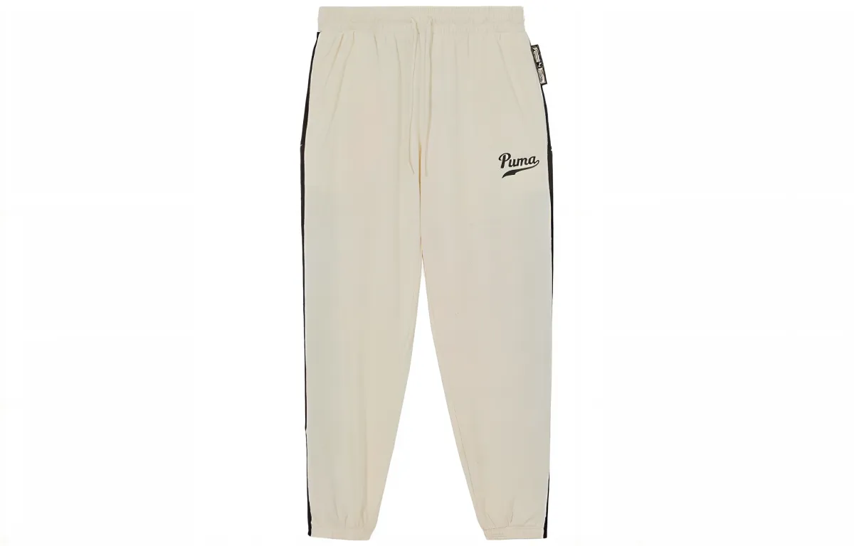 PUMA Knitted Sweatpants Men's Ecru