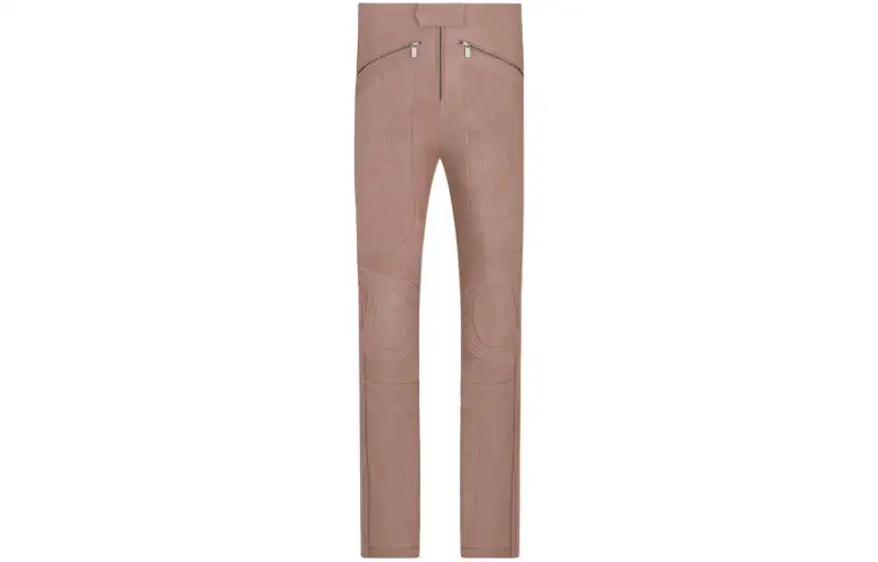 DIOR Quarterly New Products Casual Pants Men's Light Purple Moderate Straight Fit Pants