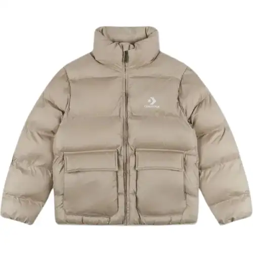 Converse Puffer Jacket Men's Brown