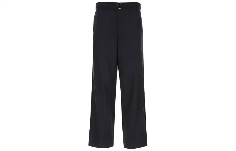 PRADA Belted Straight Leg Pants