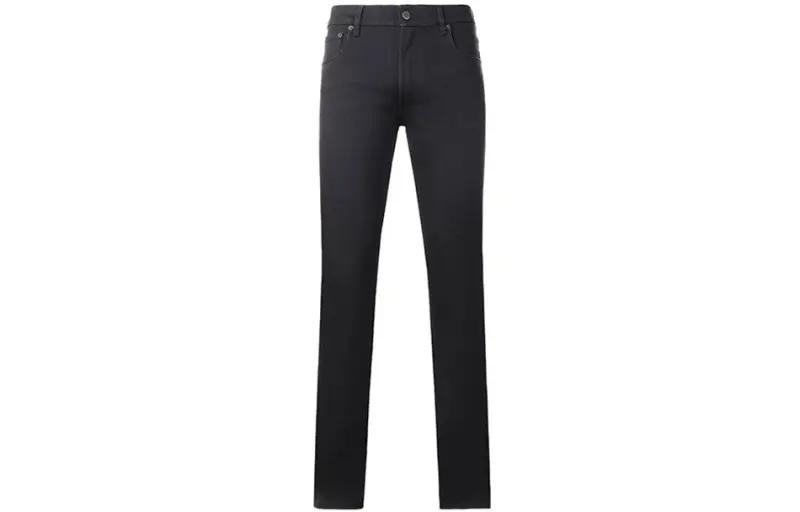 PRADA Casual Pants Men's Black Moderate Straight Fit Pants