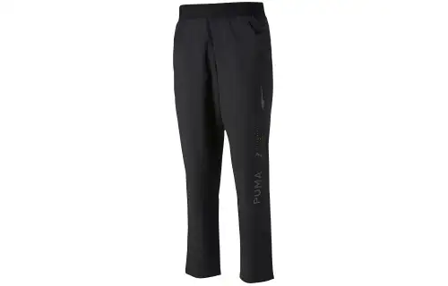PUMA Knitted Sweatpants Men's Black