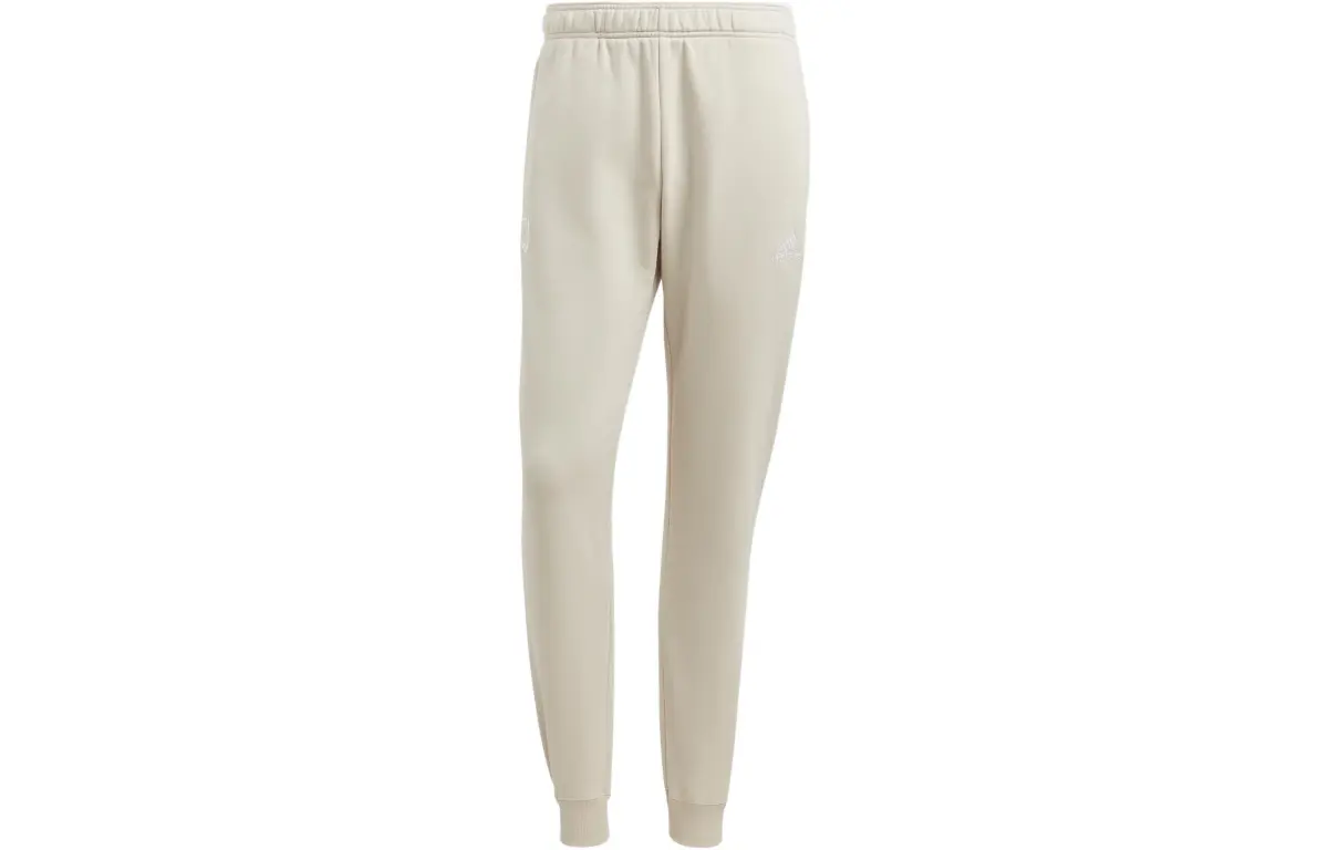 Adidas Juventus Knitted Sweatpants Men's Bauxite Brown Thickened Skinny Pants
